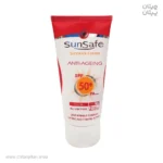 ضدآفتاب بی رنگ سان سیف ANTI AGEING SPF50