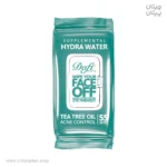 دستمال مرطوب پاک کننده آرایش دافی hydra water