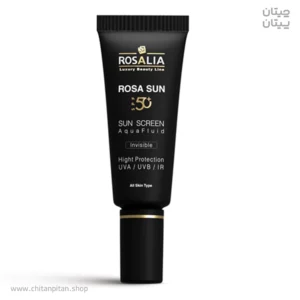 کرم ضد آفتاب بی رنگ فاقد چربی SPF50 رزالیا