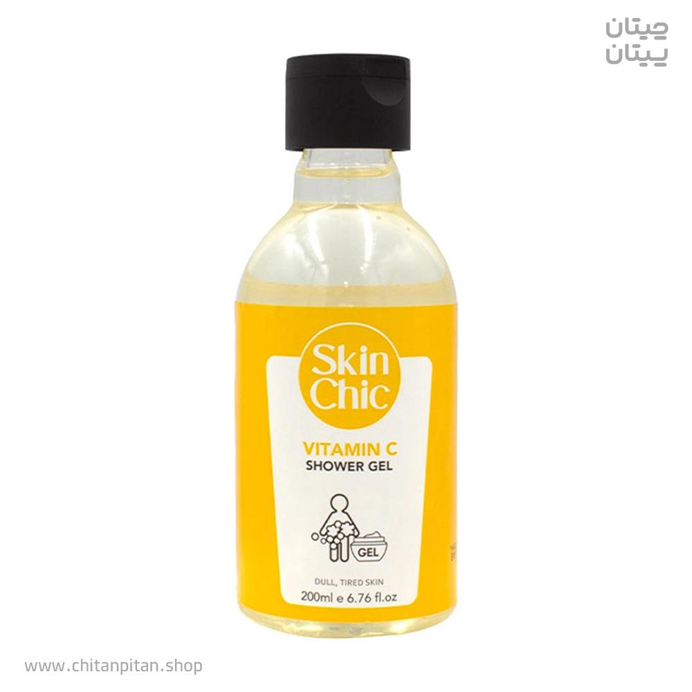 ژل شستشو بدن اسکین شیک VITAMIN C