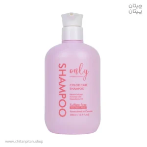 شامپو موهای رنگ شده اونلی color care حجم 500