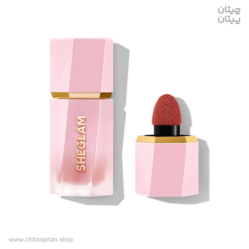 رژگونه مایع شیگلم color bloom رنگ fine wine
