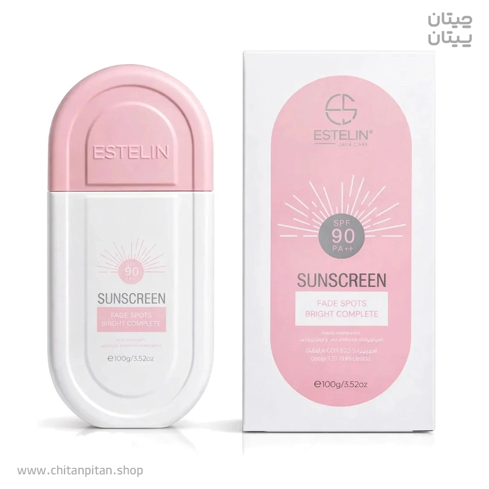 کرم ضدآفتاب بی رنگ استلین BRIGHT COMPLETE SPF90