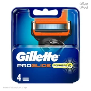 تیغ یدک ژیلت مدل ProGlide Power بسته ۴ عددی