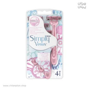 خودتراش یکبارمصرف ونوس مدلSimply Venus 4