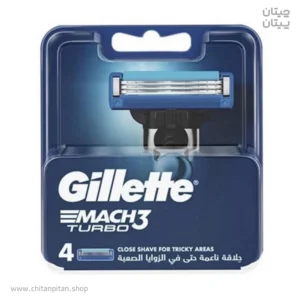 یدک ژیلت Mach 3 turbo بسته 4 عددی