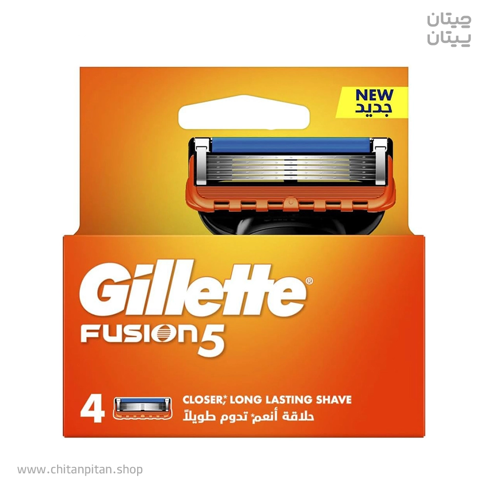 تیغ یدک خودتراش Fusion5 بسته 4 عددی