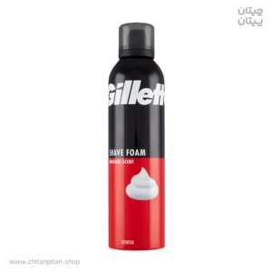 فوم اصلاح ژیلت Gillette Regular اورجینال