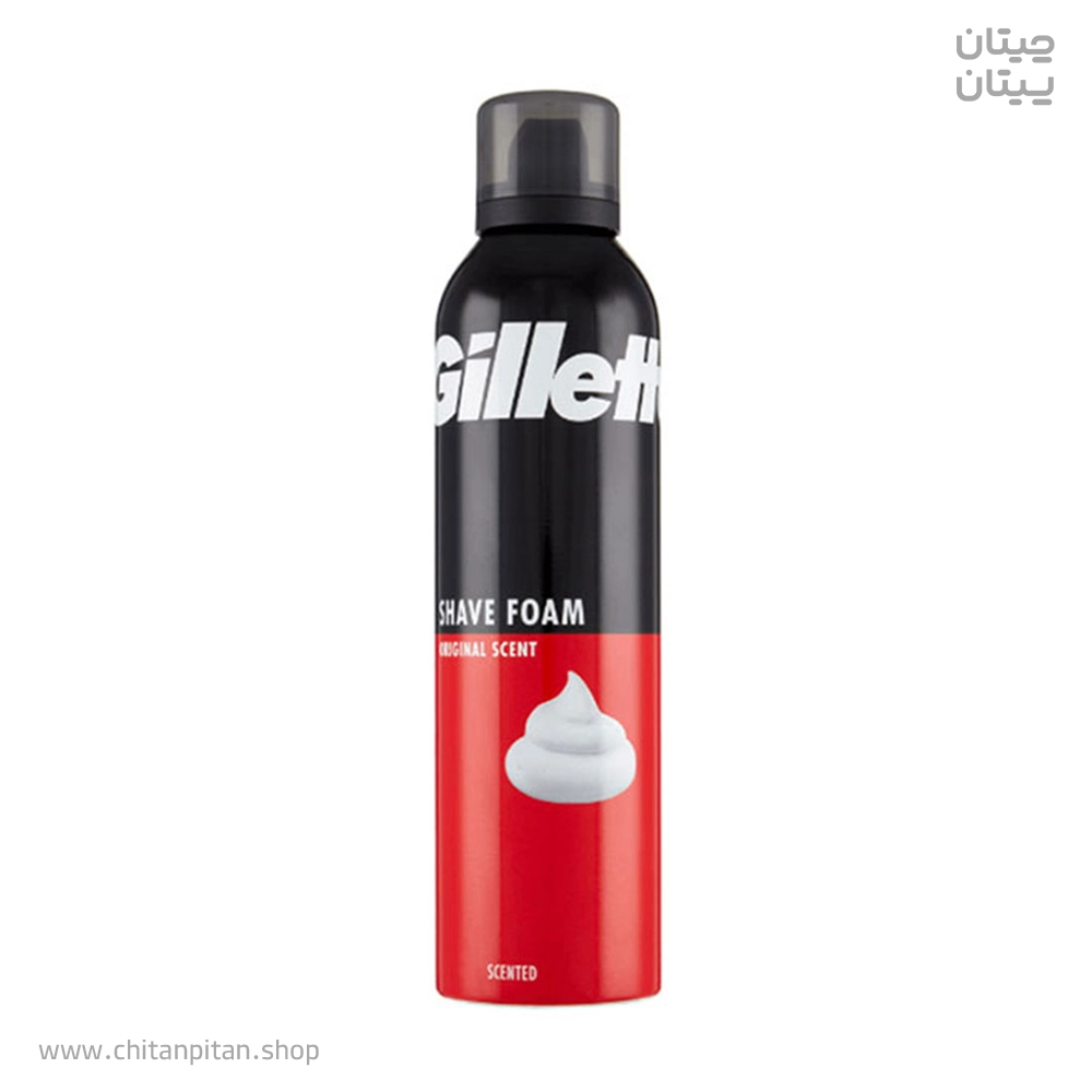 فوم اصلاح ژیلت Gillette Regular اورجینال