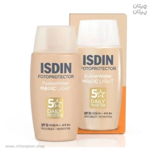 کرم ضد آفتاب رنگی ایزدین Color Light حجم 50