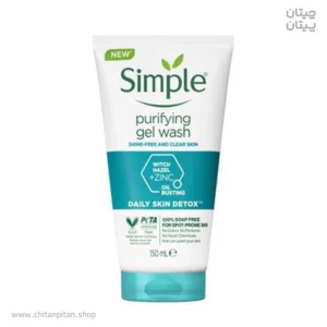 فیس واش پوست چرب سیمپل Daily Skin Detox حجم 150