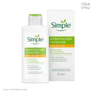 کرم مرطوب کننده و محافظ سیمپل LIGHT SPF15 حجم 125