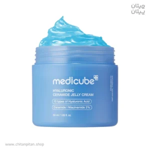 ژل کرم آبرسان هیالورونیک مدی کیوب ceramide حجم 50