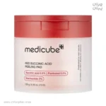 پد لایه‌بردار مدیکیوب Red Succinic Acid Peeling Pad