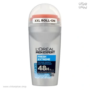 رول ضدتعریق مردانه لورآل Fresh Extreme حجم 50