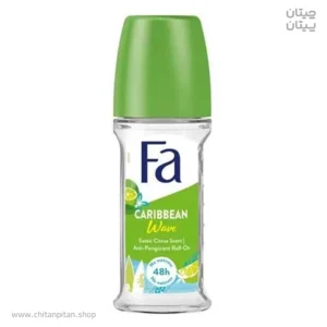 رول دئودورانت زنانه فا Caribbean Lemon حجم 50