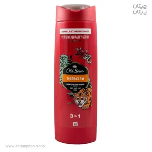 شامپو سر و بدن اولد اسپایس Tigerclaw حجم 400 میل