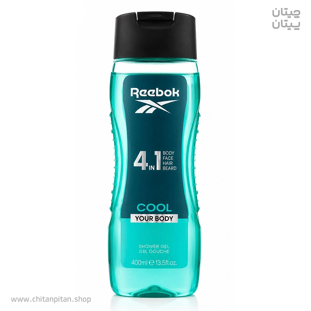 شامپو سر و بدن ریباک 4 در 1 Cool Your Body حجم 400