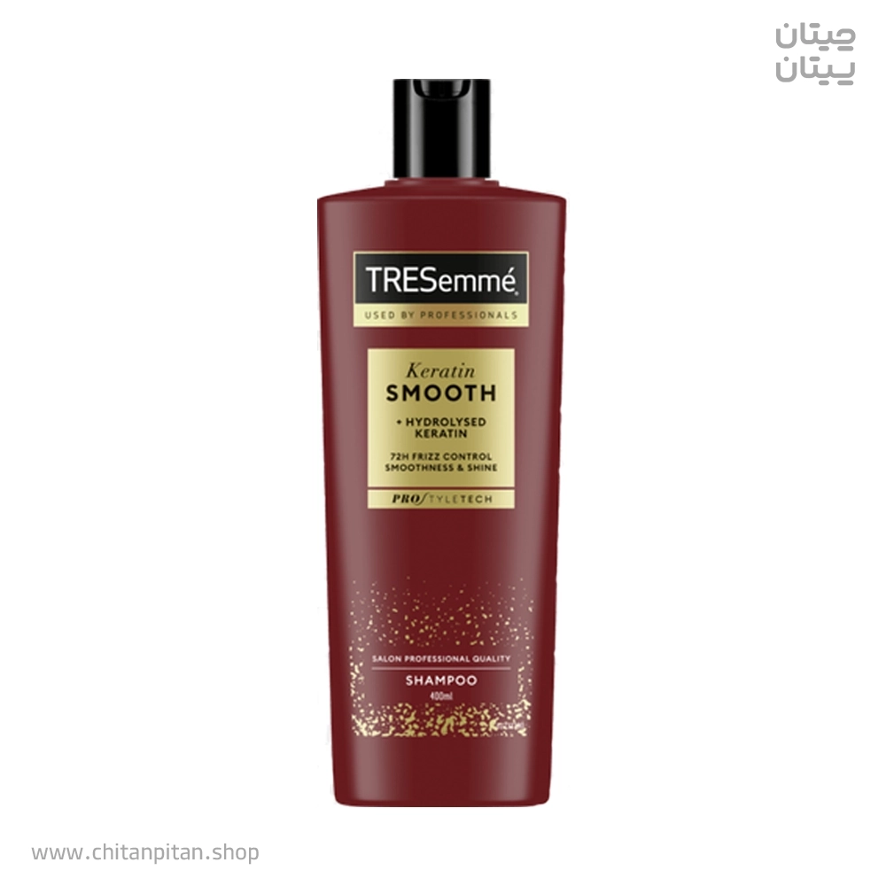 شامپو کراتین مو ترزمه Tresemme Keratin Smooth حجم 400