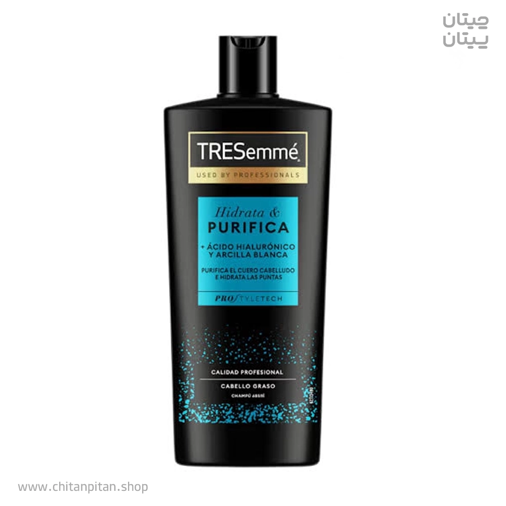 شامپو آبرسان و پاککننده پوست سر چرب ترزمه Hydrate and Purify Moisturizing Shampoo
