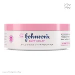 کرم مرطوب کننده جانسون JOHNSON’S SOFT CREAM FACE & BODY حجم200