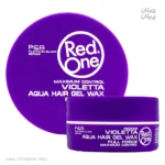 واکس مو ردوان بنفش Violetta Aqua Hair Gel Wax Full Force حجم 150