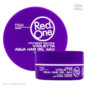 واکس مو ردوان بنفش Violetta Aqua Hair Gel Wax Full Force حجم 150