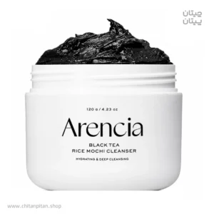 شوینده فومی موچی صورت آرنسیا چای سیاه Black Tea Rice Mochi Cleanser