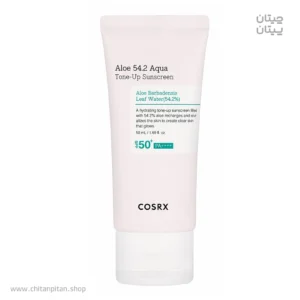 ضدآفتاب روشن‌کننده و آبرسان کوزارکس Aloe 54.2 Aqua Tone-Up SPF50