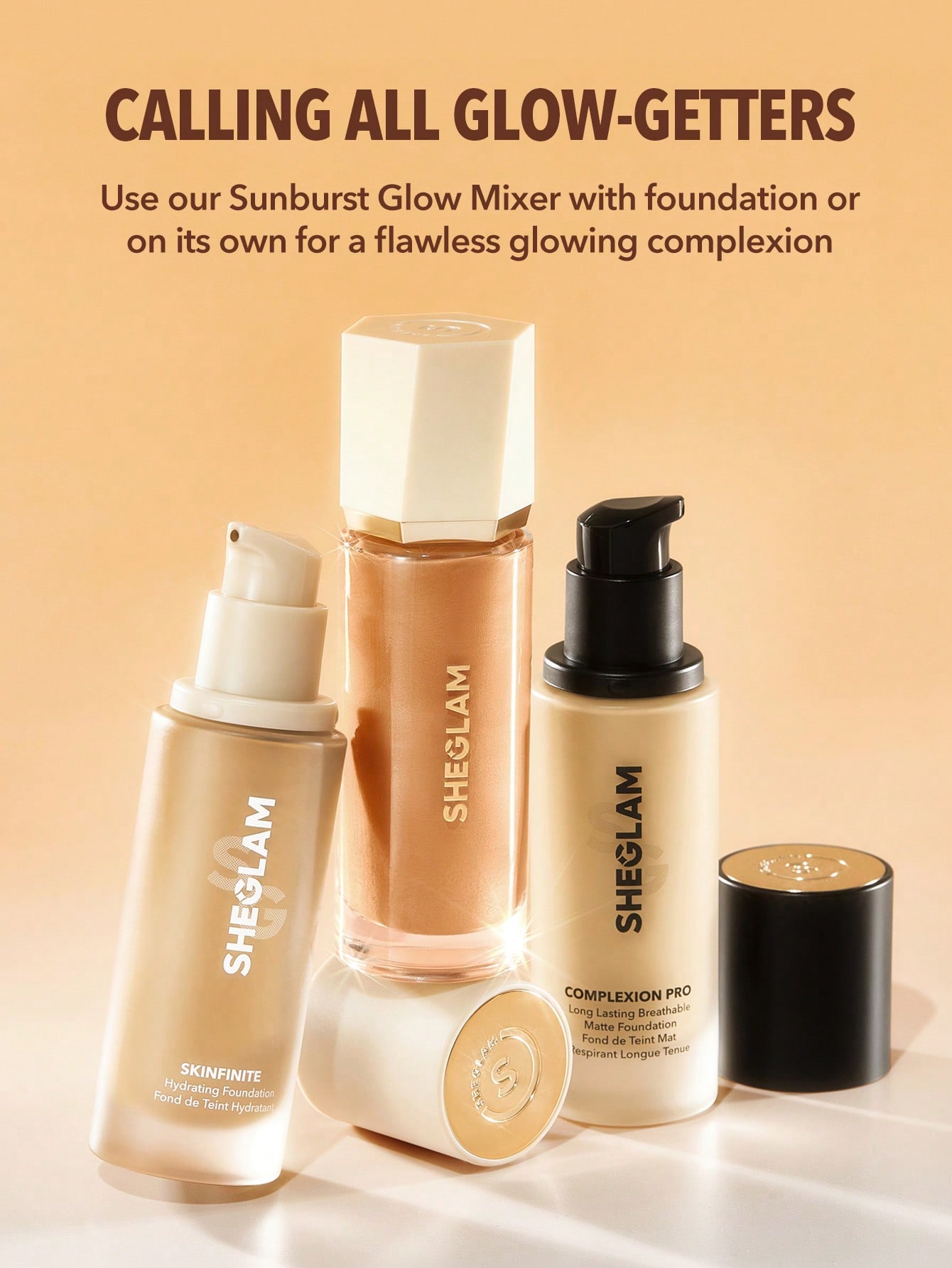 هایلایتر میکسر صورت شیگلم sunburst glow mixer رنگ fair neutral حجم 30