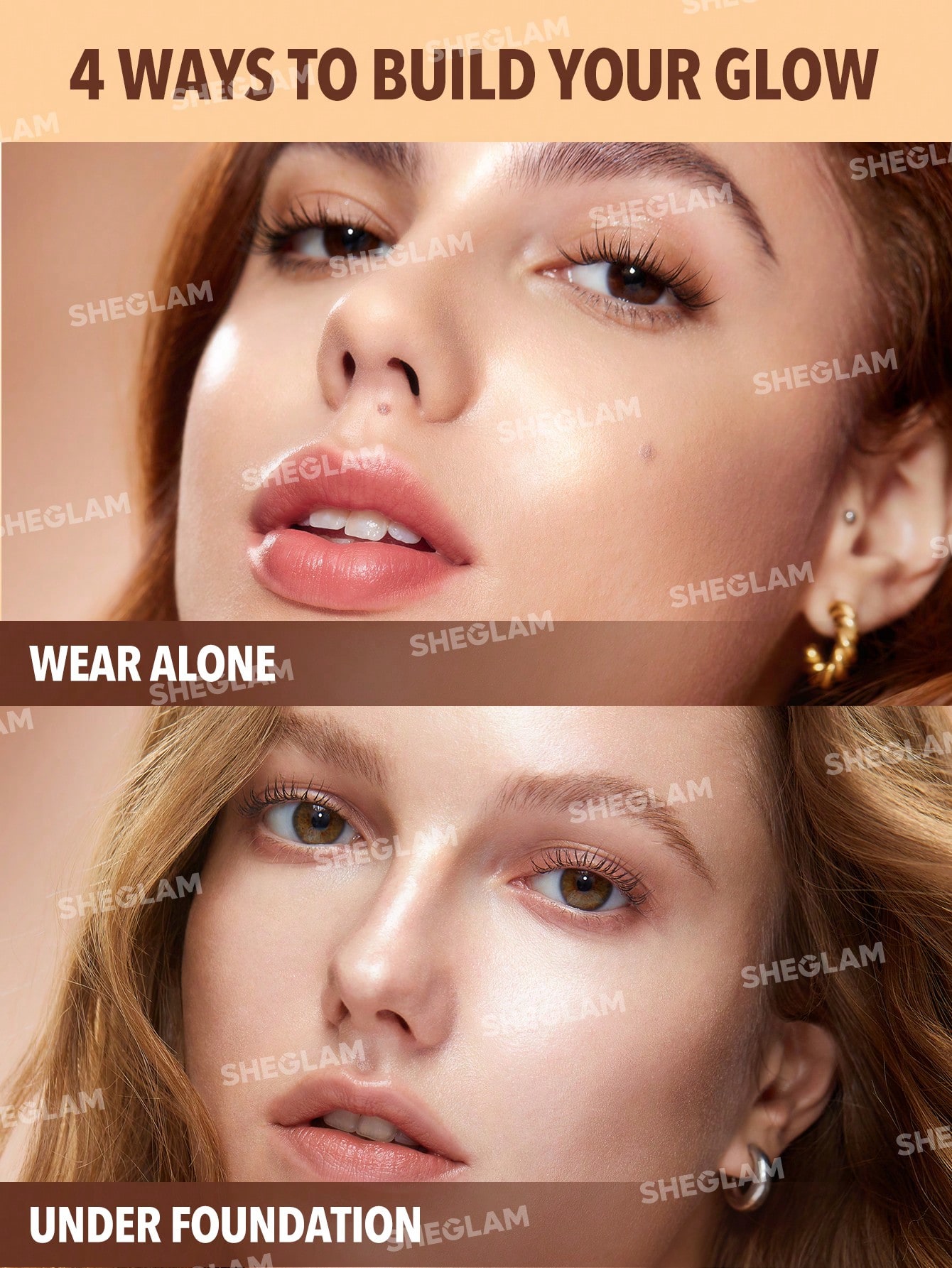 هایلایتر میکسر صورت شیگلم sunburst glow mixer رنگ fair neutral حجم 30
