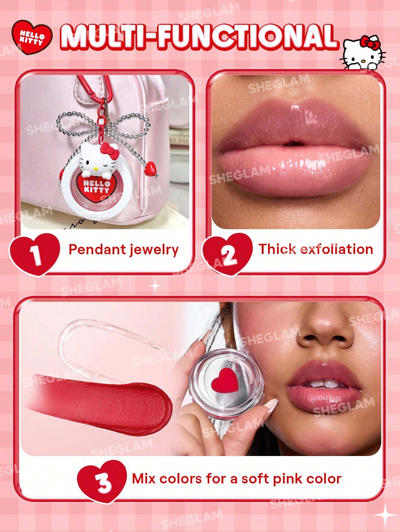 بالم لب هلو کیتی شیگلم 3D Kiss
