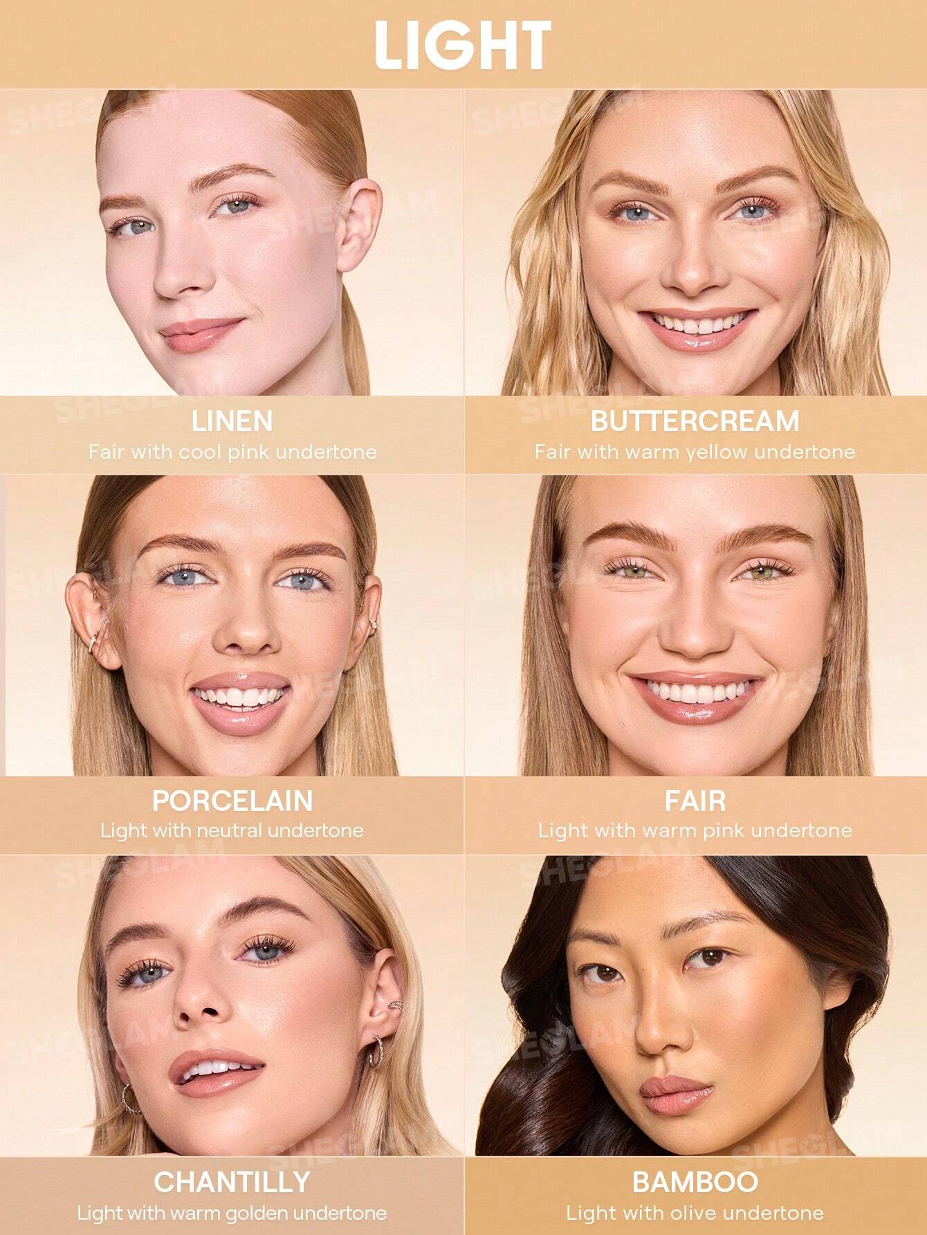کرم پودر مایع شیگلم Skin Sync Satin رنگ buttercream حجم 30