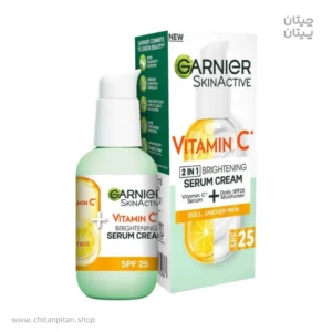 سرم کرم روشن کننده و ضدلک گارنیر Vitamin Cحجم 50