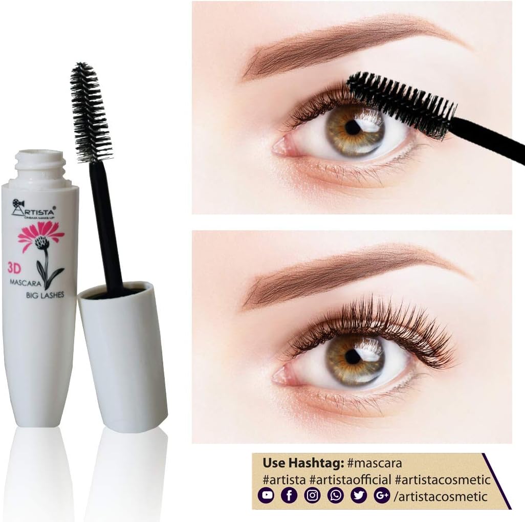 ریمل Artista 3D مژههای بزرگ حجم ۱۲