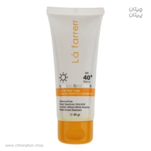 ضدآفتاب بی رنگ لافارر mineral