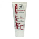 کرم پودر فاقد چربی آکنه لاین SPF8 تیوبی A01 بژ روشن MY