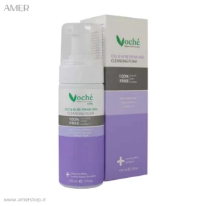 فوم شستشو وچه oily and acne prone skin