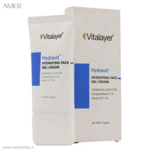 کرم ژل آبرسان صورت ویتالیر Hydravit
