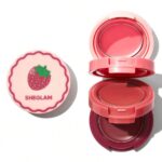 رژلب و رژگونه سه طبقه شیگلم strawberry