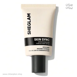 کرم پودر مایع شیگلم Skin Sync Satin رنگ buttercream