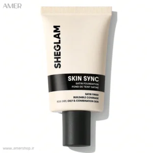 کرم پودر مایع شیگلم Skin Sync Satin رنگ shell