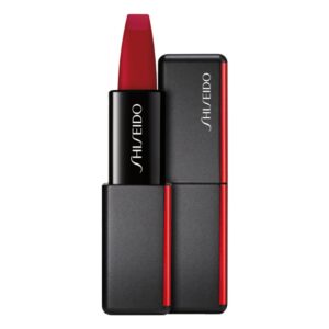 رژلب مدرن مات شیسیدو Crimson Red 515 حجم 4