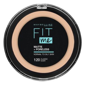 پودر صورت مات و ضد براقی میبلین Fit Me