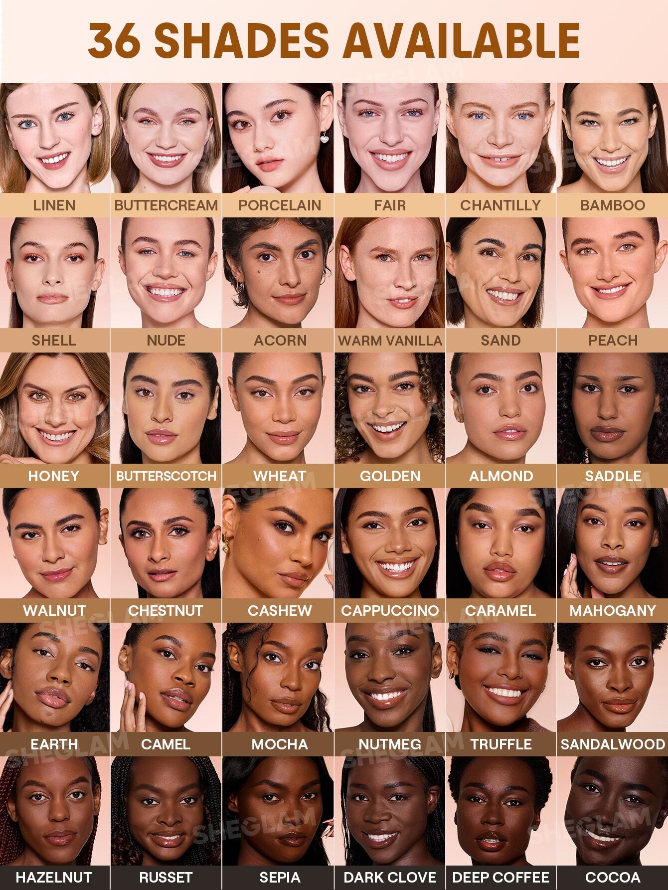 کوشن مات شیگلم Matte Cushion Foundation رنگ Nude