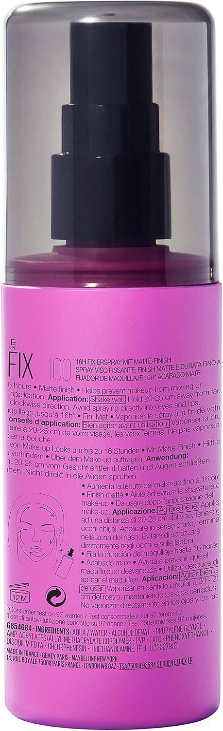 اسپری فیکس آرایش میبلین Lasting Fix