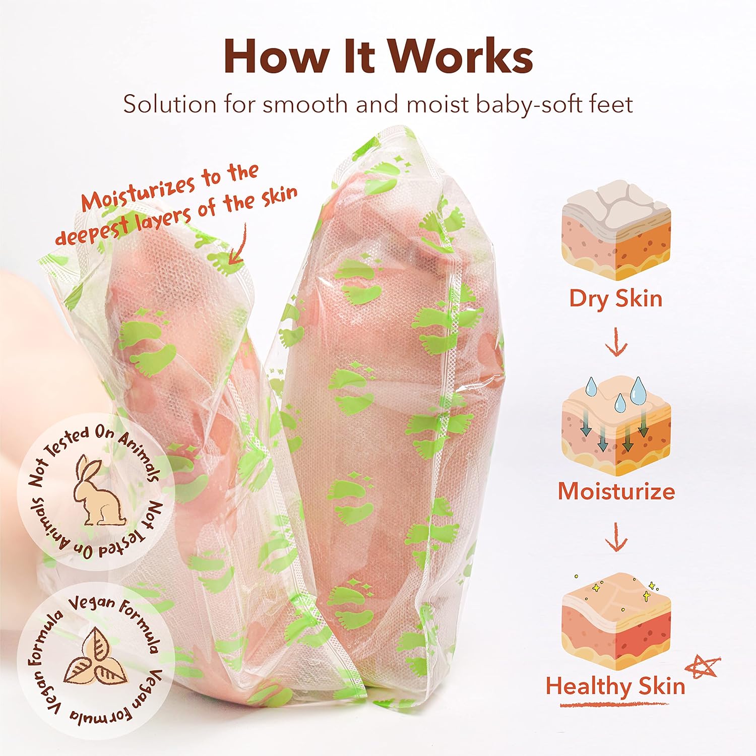 ماسک لایه بردار پا پیوردرم EXFOLIATIN
