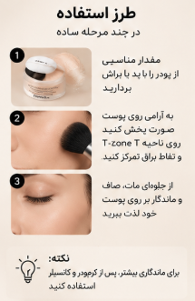پودر فیکس رنگی شنل Natural Finish شماره 20 حجم 30
