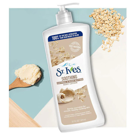 لوسیون بدن سنت ایوز OATMEAL & SHEA BUTTER حجم 621