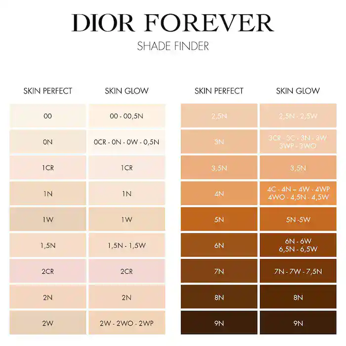 کرم پودر دیور Forever Skin Glow